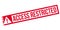 Access Restricted rubber stamp