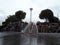 Access stairs to the tourist viewpoint of a Busan tower