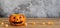 Accessories of decorations Happy Halloween day background concept.