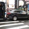 Accident, Bus And Car Fender Bender, NYC, NY, USA