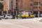 Accident in Spain, Torrevieja May 28, 2023, police car and ambulance on the road