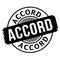 Accord rubber stamp