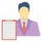 Accounting, balance sheet Color vector icon which can easily modify or edit