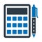 Accounting, budget Vector icon which can easily modify