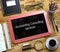 Accounting Consulting Services - Text on Small Chalkboard. 3D.