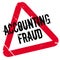 Accounting Fraud rubber stamp