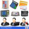 Accounting icons