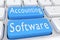 Accounting Software concept