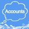 Accounts cloud shape