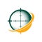 Accurate Shot Target Golf World Master Training Logo