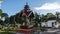 Aceh, Indonesia, 9/8/2020: Cakra Donya bell, an ancient bell gifted by the Chinese emperor in 1524, is now on display in the court