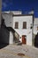 Acerenza, Basilicata, Italy. Narrow alley in the old town