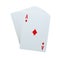 Aces poker diamomds card