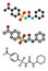 Acetohexamide diabetes drug molecule