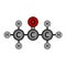 Acetone molecule icon