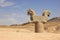 Achaemenid griffin at Persepolis (Iran)