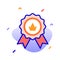 Achievement,  award,  badge, certified fully editable vector icons