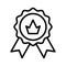 Achievement,  award,  badge, certified fully editable vector icons