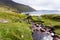 Achill Ireland, view at Keem beach.