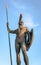 Achilles, as guardian of Achilleion, in Gastouri, Corfu Island, Greece