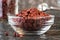 Achiote Seeds in a Ingredient Bowl