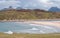 Achnahaird Beach in Wester Ross, Scottish Highlands. Quiet, cresent shaped beach on the north west coast of Scotland