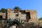 Achziv Park - the ruins of an ancient port of the crusader era on the shores of the Mediterranean Sea