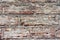 Acient brick wall texture in Siena