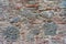 Acient brick wall texture at Siena