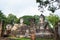 Acient buddha statue in Kamphaeng Phet Historical Park