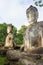 Acient buddha statue in Kamphaeng Phet Historical Park