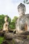 Acient buddha statue in Kamphaeng Phet Historical Park