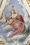 ACIREALE, ITALY - APRIL 11, 2018: The fresco of Love cardinal virtue in church Chiesa di San Camillo by Pietro Paolo Vasta