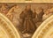 ACIREALE, ITALY - APRIL 11, 2018: The fresco of Stigmatization of St. Francis of Assisi in Duomo by Giuseppe Sciuti 1907
