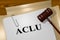 ACLU - constitutional concept