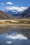 Aconcagua, in the Andes mountains in Mendoza, Argentina.