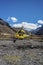 Aconcagua, in the Andes mountains in Mendoza, Argentina.