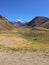 Aconcagua, the highest mountain in the Americas - Andes from Mendoza Argentina