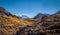 Aconcagua south wall view from Aconcagua Provincial Park in Cordillera de Los Andes - Mendoza Province, Argentina