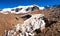 Aconcagua summit in Argentina, South America