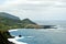 Acores; flores island, panorama of faja grande