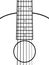 Acoustic guitar contour fragment