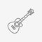 Acoustic guitar icon