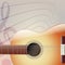 Acoustic Guitar Musical Background