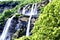 Acquaragia waterfalls in valchiavenna Sondrio