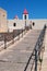 Acre, Israel, Middle East, Saint John`s Church, bell tower