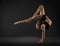 Acrobat Performer, Circus Woman Hand Stand, Gymnastics Back Bend