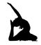 Acrobatic Gymnastics Dance Routine Silhouette