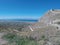 Acrocorinth and the Gulf of Corinth, Greece