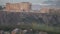 Acropolis of Athens, Greece. Many tourists in the Parthenon Temple, most Crowded place